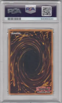 2003 Bazoo the Soul Eater Yu-Gi-Oh! Labyrinth of Nightmare #64 - PSA 7 NM - Image 2