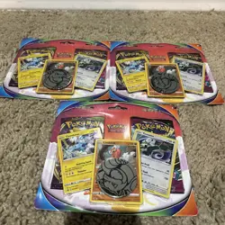 (3x) Pokemon Tornadus Thundurus Landorus Cards with 2 Booster Packs & Coin - Image 1