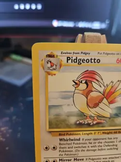 Pokemon TCG Pidgeotto Base Set, Unlimited Rare Card 22/102 LP+ Very Clean! ? - Image 2