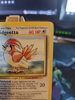Pokemon TCG Pidgeotto Base Set, Unlimited Rare Card 22/102 LP+ Very Clean! ? - Image 3