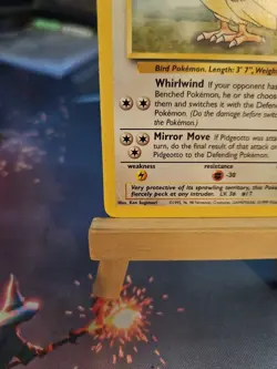 Pokemon TCG Pidgeotto Base Set, Unlimited Rare Card 22/102 LP+ Very Clean! ? - Image 5