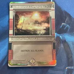 Boil - Foil Masterpiece - Mtg Magic The Gathering Card - Image 1