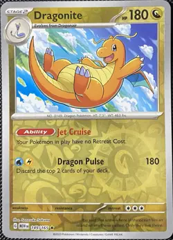 Dragonite 149/165 Sv: Scarlet & Violet 151 Reverse Holo - Pokemon Card - Image 1