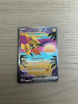Tapu Koko EX Holo Pokemon Card 247/182 Paradox Rift SIR - Image 1