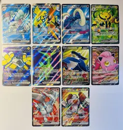 Pokemon TCG - Full Art Pokemon Card Lot Of 10 - Image 1