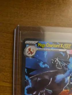 Mega Charizard x Ex 125/094 SR Full Art Pokemon Card English Mint Condition - Image 5