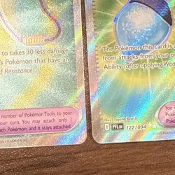 Sacred Charm 122/094 NM Full Art Pokemon Card Phantasmal Flames Lot Of 2 - Image 5