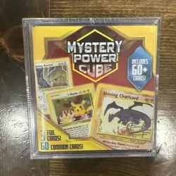 2018 MJ Holding Pokemon Mystery Power Cube 60 Cards + 3 Foil Cards Sealed - Image 1