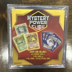 2018 MJ Holding Pokemon Mystery Power Cube 60 Cards + 3 Foil Cards Sealed - Image 2