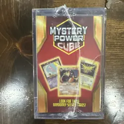 2018 MJ Holding Pokemon Mystery Power Cube 60 Cards + 3 Foil Cards Sealed - Image 4