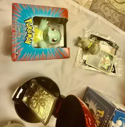 Vintage Pokemon Lot 23KT Gold Plated Cards - 9ea. NM ! Opened. Plus Extras U - Image 2