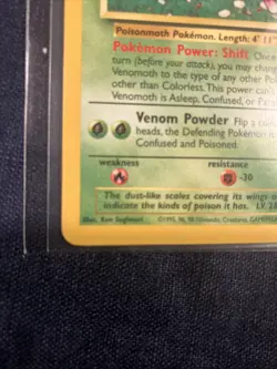 🦋Venomoth 29/64 Jungle Regular Rare Unlimited - Pokemon Tcg Single Card Lp - Image 5