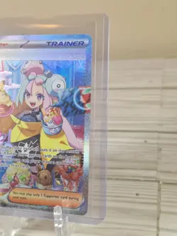 Iono 269/193 Sv02: Paldea Evolved Pokemon SIR Holo Card English NM - Image 3