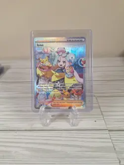Iono 269/193 Sv02: Paldea Evolved Pokemon SIR Holo Card English NM - Image 4