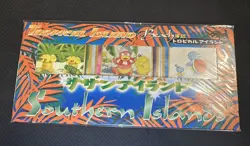 POKEMON JAPANESE SOUTHERN TROPICAL ISLAND BEACH 3 CARD SEALED SET W/POSTCARD NEW - Image 1