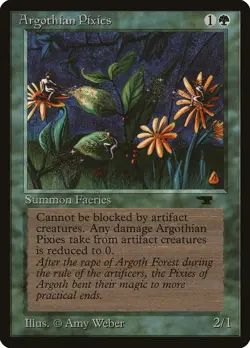 1x Argothian Pixies - LP - See Pic for Set - SPARROW MAGIC mtg - Image 1