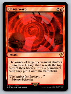 Chaos Warp R 0291 Final Fantasy Regular - Image 1