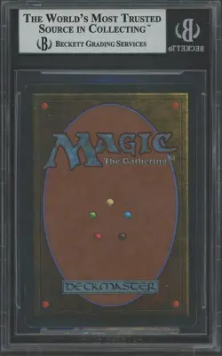 BADLANDS Revised Rare Reserved List BGS 9 Q+ MTG [Nostalgium] - Image 2