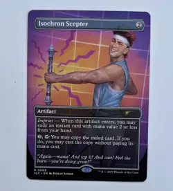 Isochron Scepter Secret Lair Encyclopedia Magic The Gathering MTG - Image 1