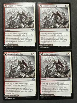 Legion Leadership - Modern Horizons 3 (MH3) x4 (Playset) MINT MTG Magic - Image 1