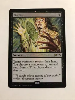 Duress Foil Promo Comic NM English Magic: The Gathering MTG P 0007 manga - Image 1