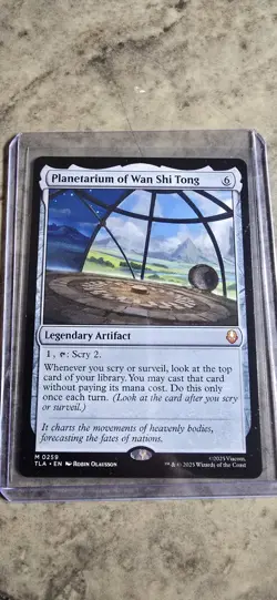 Planetarium of Wan Shi Tong Avatar: The Last Airbender Regular Artifact MTG NM - Image 1