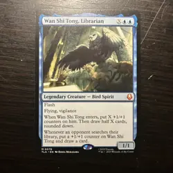 MTG Wan Shi Tong Librarian NM TLA 0078 Magic Avatar Mythic Creature- NEAR MINT - Image 2