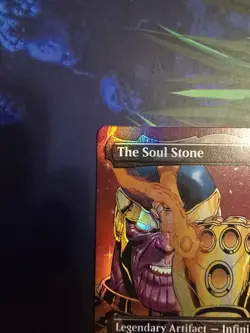 The Soul Stone (Borderless) Marvel's Spider-Man Foil MTG - Image 2