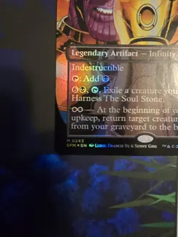 The Soul Stone (Borderless) Marvel's Spider-Man Foil MTG - Image 5