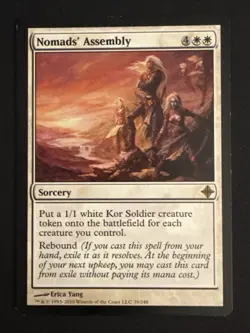 1x Nomads' Assembly (39) Rise of the Eldrazi MP MTG Magic the Gathering x1 MKE - Image 1