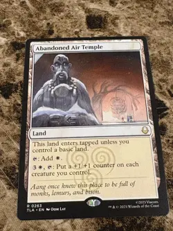 ABANDONED AIR TEMPLE Magic MTG Avatar The Last Airbender - Image 1