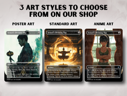Sensei's Divining Top - Poster Art - Custom Magic: The Gathering Card - Image 2