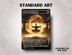 Sensei's Divining Top - Poster Art - Custom Magic: The Gathering Card - Image 3