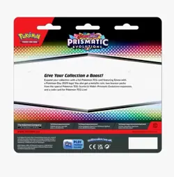 Pokemon TCG: S&V Prismatic Evolutions 2-Pack Blister [Eevee] Shipped Fast! - Image 2