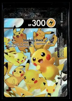 2021 Pokemon Sword & Shield Promo Pikachu V SWSH140 - Image 1