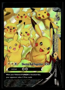 2021 Pokemon Sword & Shield Promo Pikachu V SWSH142 - Image 1