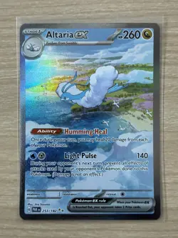 Pokemon TCG Altaria EX Paradox Rift 253/182 Special Illustration Rare - NM / M - Image 3