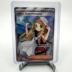 Pokemon LILLIE'S DETERMINATION 169/132 - Mega Evolution - RARE FULL ART - Image 1