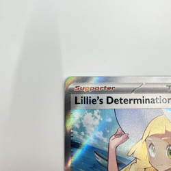 Pokemon LILLIE'S DETERMINATION 169/132 - Mega Evolution - RARE FULL ART - Image 3