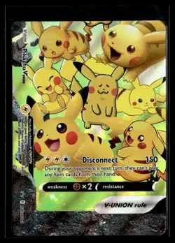 2021 Pokemon Sword & Shield Promo Pikachu V SWSH141 - Image 1