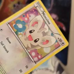 Pokemon TCG Minccino BW13 Cosmos Holo BW Black Star Promo MP - Image 5