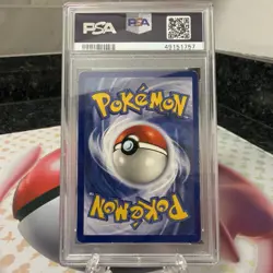 1999 Pokemon Game Base Set 1st Edition #87 Pokedex PSA 3 VG - Shadowless 4 Dates - Image 5