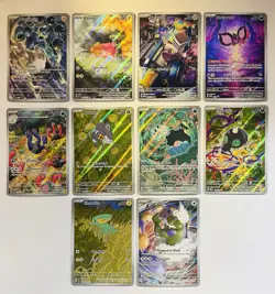 Pokemon Tcg Illustration Rare Lot Of 10 - Image 1