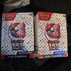 Pokemon: Scarlet & Violet 151 Booster Bundle Lot of 2 Sealed Boxes - Image 1