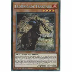 Tri-Brigade Fraktall Yu-Gi-Oh! MP21-EN171 1st Secret Rare - Image 1