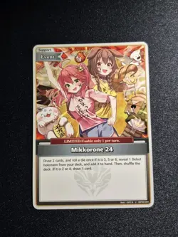 Mikkorone 24 (U) - NM hBP02-084 - hololive Official Card Game EN - Image 1