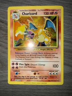 Pokemon TCG Charizard Trading Card 003/034 Classic Holo Mint Condition - Image 1