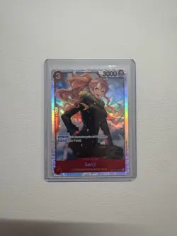 One Piece CCG Sanji OP10-005 Royal Blood Foil Card English Edition - Image 1