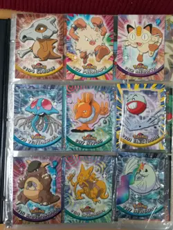 1999 Vintage 200+ Pokemon & 1998 Topps Never Played Excellent Cards in Plastic - Image 1
