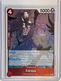 Karasu OP05-005 Rare Awakening of the New Era One Piece Card TCG English - Image 1